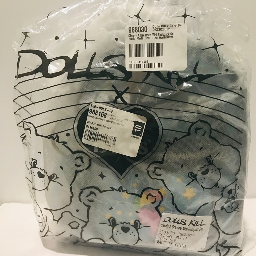 Dolls Kill Care Bears backpack